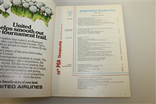 1976 PGA Championship at Congressional C.C. Program - Dave Stockton Winner