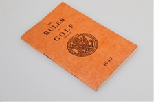 1947 USGA The Rules of Golf Booklet - Revised