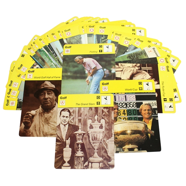 Complete Set of Broadcasters Golf Cards - Grand Slam, World Cup, HoF, Ryder Cup, and More