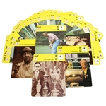 Complete Set of Broadcasters Golf Cards - Grand Slam, World Cup, HoF, Ryder Cup, and More