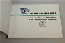 1982 US Open Championship at Pebble Beach Official Program - Tom Watson Winner