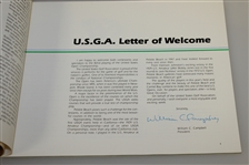 1982 US Open Championship at Pebble Beach Official Program - Tom Watson Winner