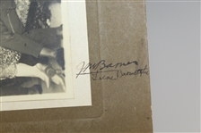 Walter Hagen Signed Original Unpublished 1922 Photo - Return with Claret on S.S. Aquitania FULL JSA #Z90021