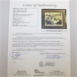 Walter Hagen Signed Original Unpublished 1922 Photo - Return with Claret on S.S. Aquitania FULL JSA #Z90021