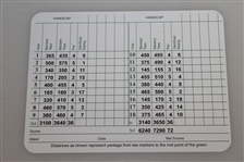 Jack Nicklaus Signed Augusta National Golf Club Official Scorecard JSA ALOA