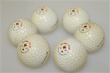 Six 1987 Ryder Cup at Muirfield Village Golf Club Logo Golf Balls