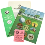 1979 PGA Championship at Oakland Hills Program, Ticket, Pairing Sheet, & Analysis