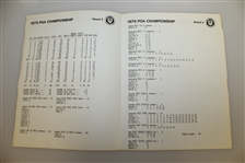 1979 PGA Championship at Oakland Hills Program, Ticket, Pairing Sheet, & Analysis