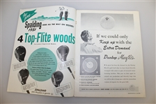 Three 1951 Professional Golf Magazines - February, April, & June with Hagen Stories