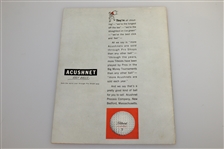 Three 1951 Professional Golf Magazines - February, April, & June with Hagen Stories