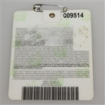 Phil Mickelson Signed 2010 Masters Series Badge #Q09514 JSA ALOA
