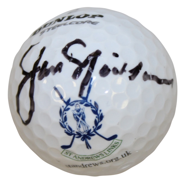 Jack Nicklaus Signed The Old Course St. Andrews Links Logo Golf Ball JSA ALOA