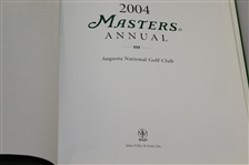 2004 Masters Tournament Annual Book with Dustjacket - Phil Mickelson Winner