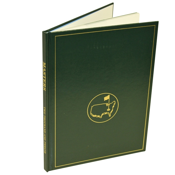 2012 Masters Tournament Annual Book - Bubba Watson Winner