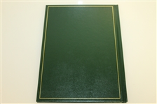 2012 Masters Tournament Annual Book - Bubba Watson Winner