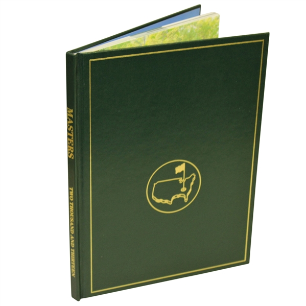 2013 Masters Tournament Annual Book - Adam Scott Winner