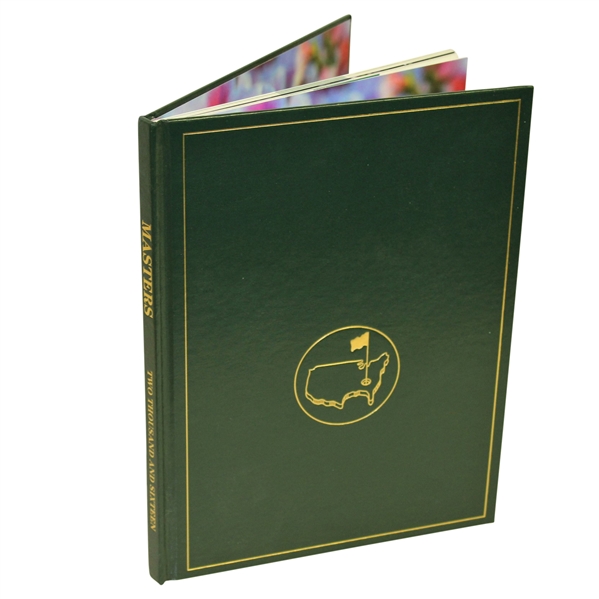 2016 Masters Tournament Annual Book - Danny Willett Winner