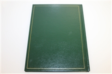 2016 Masters Tournament Annual Book - Danny Willett Winner