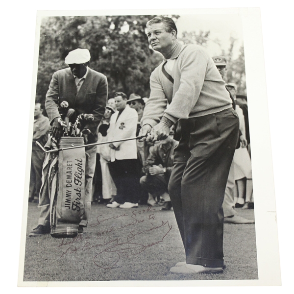 Jimmy Demaret Signed Black and White Photo PSA/DNA #AC09596