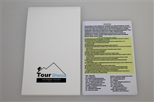 2018 US Open Championship at Shinnecock Hills Player Guest Badge & Yardage Book