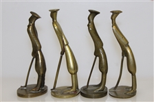 Four Vintage Golf Themed Pipe Tampers - China Brass