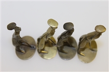 Four Vintage Golf Themed Pipe Tampers - China Brass
