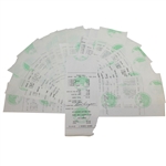 Twenty Ben Hogan Signed Shady Oaks Country Club Member Checks/Receipts JSA ALOA