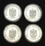 Irwin, Langer, Crenshaw, & Chi-Chi Fine Silver PGA Tour HOF Commemorative Medals with Certificates
