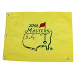 Gary Player Signed 2006 Masters Embroidered Flag BECKETT #C11964
