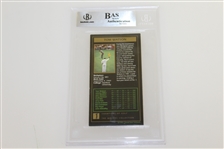 Tom Watson Signed Grand Slam Ventures Masters Collection Card - BECKETT Slabbed #9577452