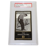 Arnold Palmer Signed 1960 Grand Slam Ventures Masters Collection Card - PSA/DNA 21008304