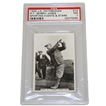 R.T. (Bobby) Jones 1935 J.A. Pattreiouex Sporting Events & Stars Card PSA/DNA NM 7 #02075560