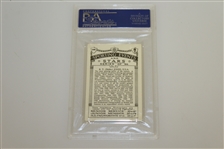 R.T. (Bobby) Jones 1935 J.A. Pattreiouex Sporting Events & Stars Card PSA/DNA NM 7 #02075560