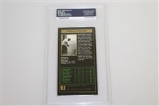 Arnold Palmer Signed '1962' Champions of Golf Masters Collection Golf Card PSA/DNA #26009249