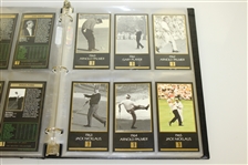 Champions of Golf 'The Masters Collection' Grand Slam Ventures (GSV) - Full 1934-98 Gold Foil Set in Binder