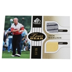 Jack Nicklaus SP Tour Gear Game Used Golf Card - Two Shirts