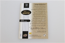 Jack Nicklaus SP Tour Gear Game Used Golf Card - Two Shirts