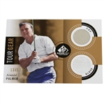 Arnold Palmer SP Tour Gear Game Used Golf Card - Cap & Glove