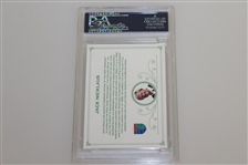 Jack Nicklaus Signed 'The Golden Bear' Authentic Cut Signature 1/1 PSA/DNA #83946418