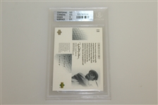 Byron Nelson Signed 2001 SP Authentic Sign of the Times Golf Card BECKETT NM-MT 8.5 #0002405659