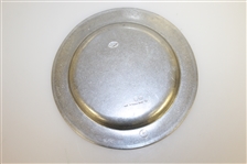 Four Walter Hagen Invitational Pewter Plates
