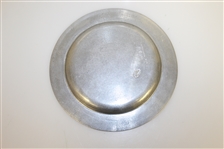 Four Walter Hagen Invitational Pewter Plates