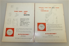 Four 1950's Golfing The National Players Golfing Magazine - 1956 (x3) & 1957