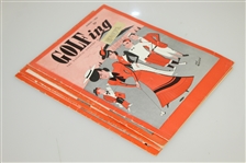 Four 1950's Golfing The National Players Golfing Magazine - 1956 (x3) & 1957