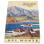 1929 US Amateur Championship at Del Monte G&CC Program - Harrison Johnston Winner