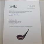 Ray Floyd Tournament Used MacGregor Tourney 1 Driver - Attributed, Possible Use In 1976 Masters Victory 