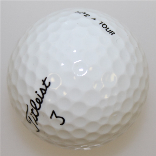 Tiger Woods Signed Titleist 3 Golf Ball JSA #B96014 & PSA/DNA #I91267