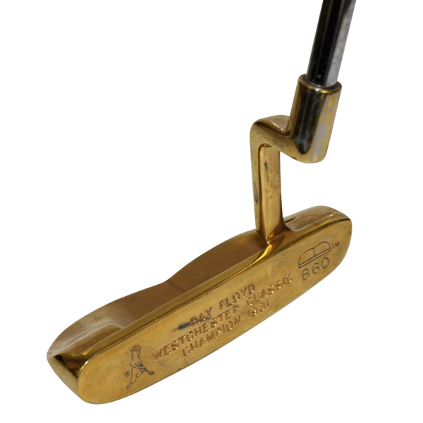 Ray Floyds GOLD PING Karsten Solheim Awarded Putter (B 60) - 1981 Westchester Classic Win 