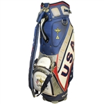 Paul Azinger (Captain) Signed Vice Captain Ray Floyds 2008 Ryder Cup USA Team Golf Bag JSA ALOA