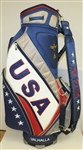 Paul Azinger (Captain) Signed Vice Captain Ray Floyd's 2008 Ryder Cup USA Team Golf Bag JSA ALOA